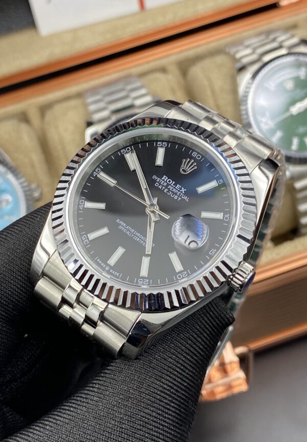 Rolex Day Just Black Dial 41 mm