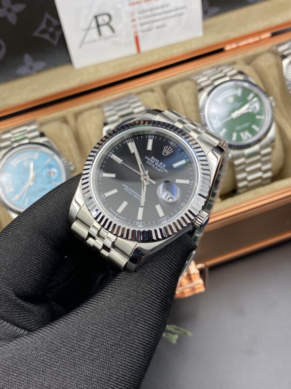 Rolex Day Just Black Dial 41 mm