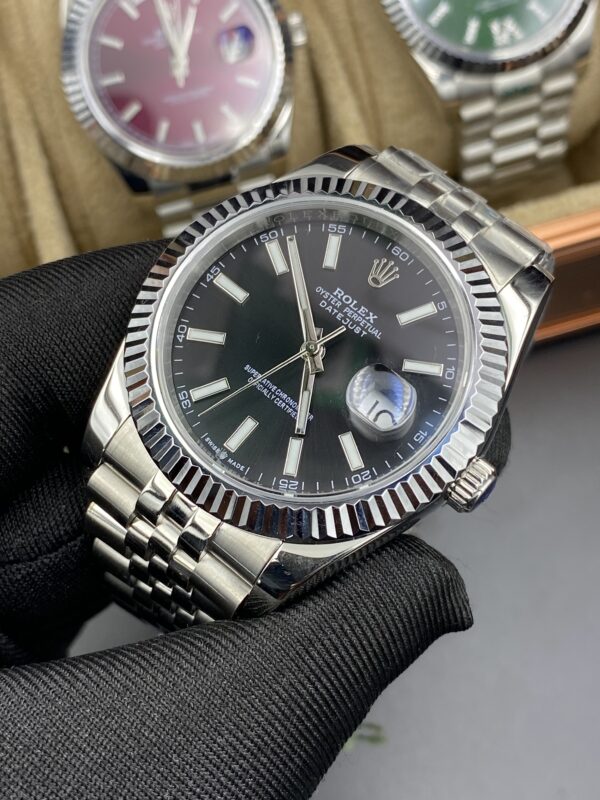 Rolex Day Just Black Dial 41 mm