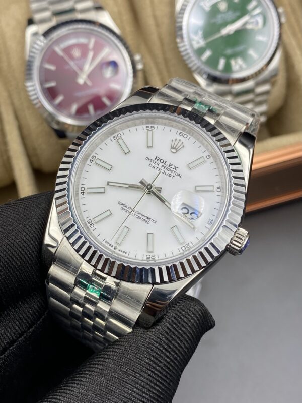Rolex Day Just White Dial 41 mm