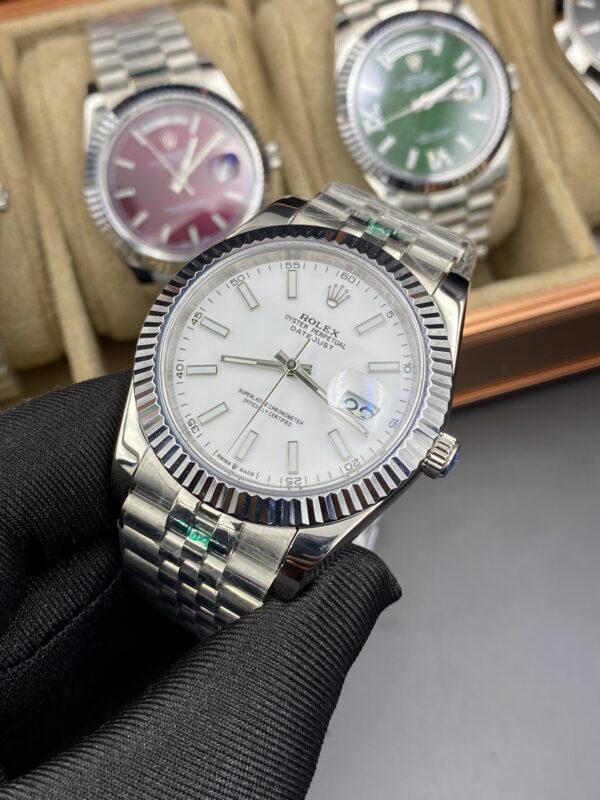 Rolex Day Just White Dial 41 mm