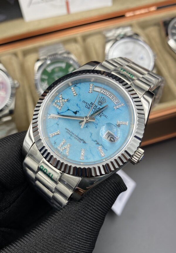 Rolex Day Date Bleu Dial 41 mm