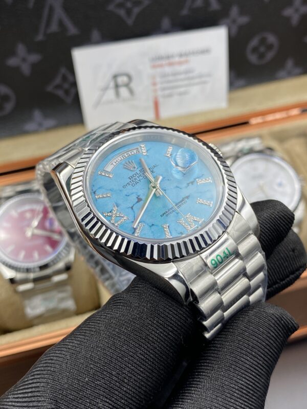 Rolex Day Date Bleu Dial 41 mm