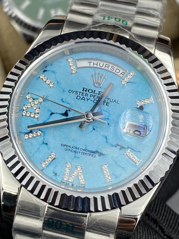 Rolex Day Date Bleu Dial 41 mm