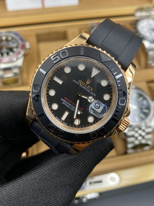 Rolex Yacht Master Caoutchouc Straps 40 mm Swiss Quality