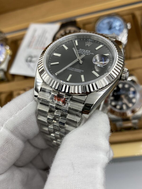 Rolex Datejust Grey 41 mm Swiss Quality