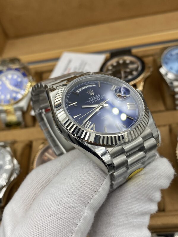 Rolex Daydate Bleu Dial 41 mm Swiss Quality