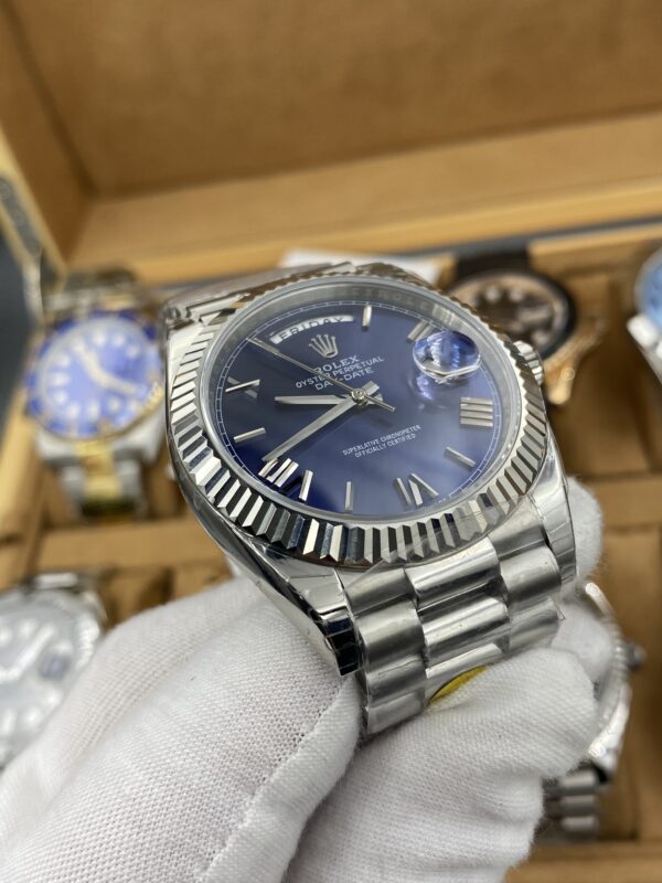 Rolex Daydate Bleu Dial 41 mm Swiss Quality