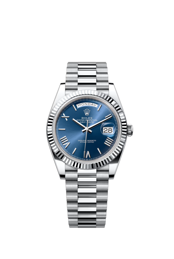 Rolex Daydate Bleu Dial 41 mm Swiss Quality