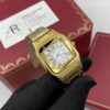 Cartier Santos Gold White Dial