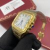 Cartier Santos Gold White Dial
