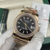 Rolex Date Just Black Dial 31 mm