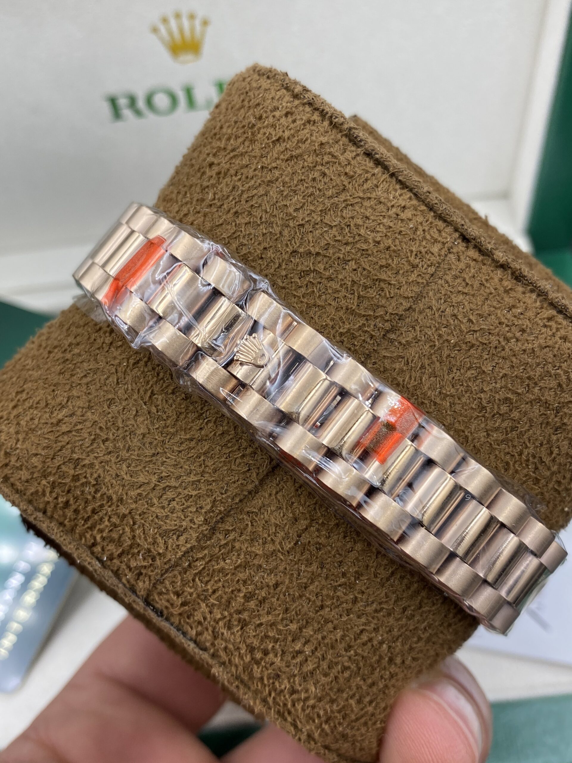 Rolex Date Just Brown Dial 31 mm