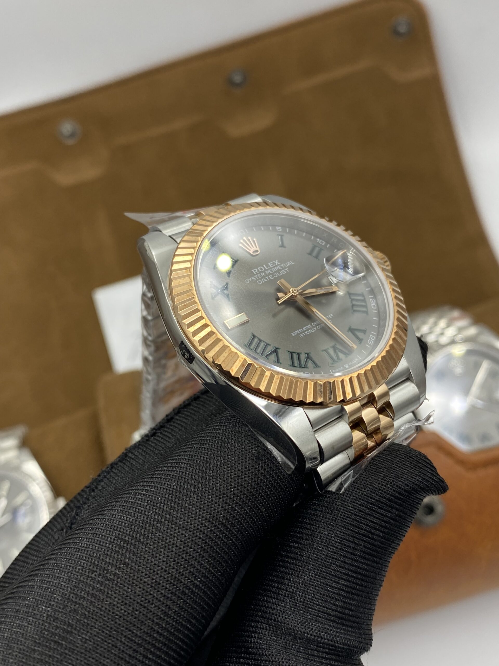 Rolex Datejust Wimbledon 41 mm Swiss Quality