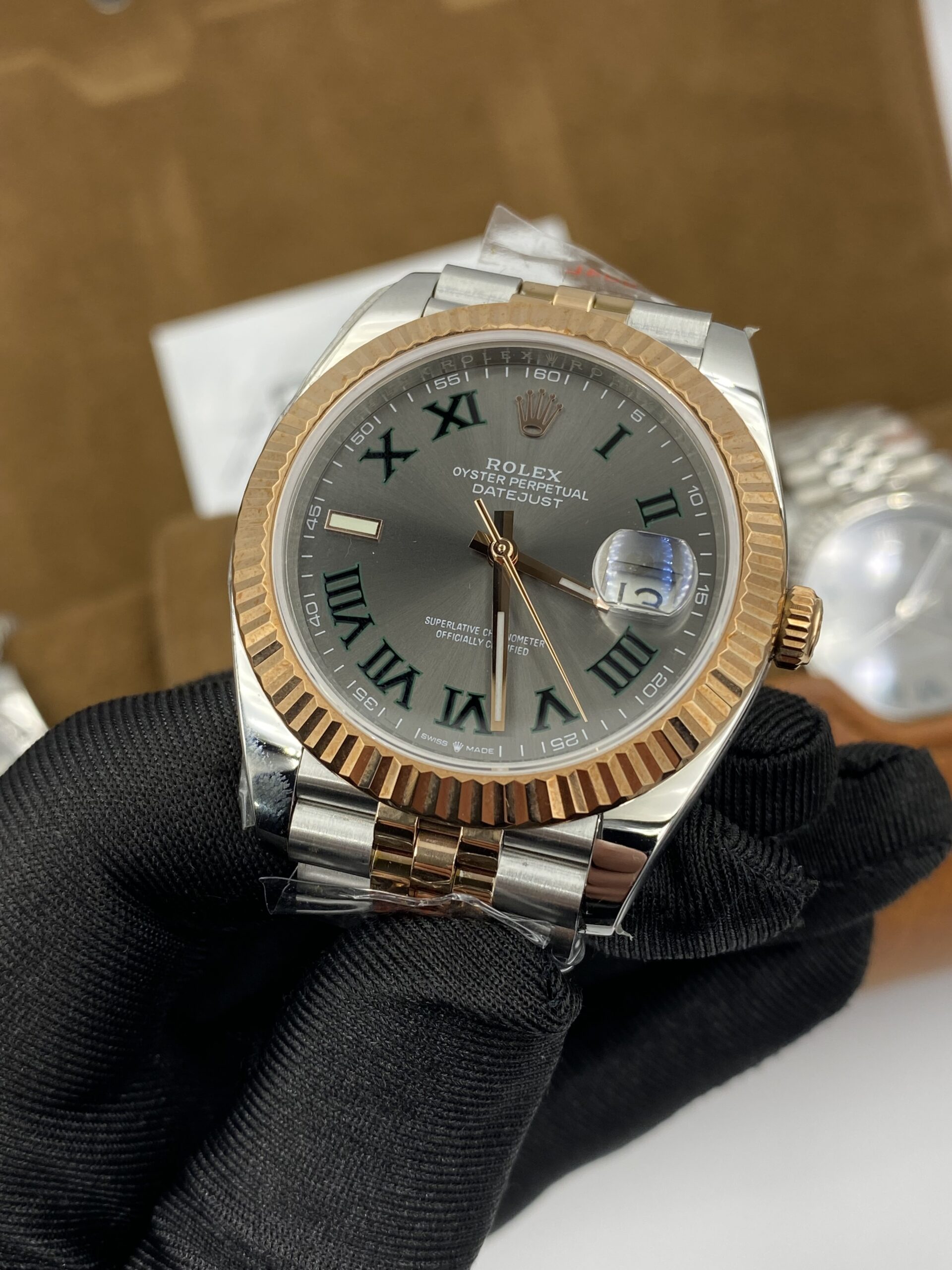Rolex Datejust Wimbledon 41 mm Swiss Quality