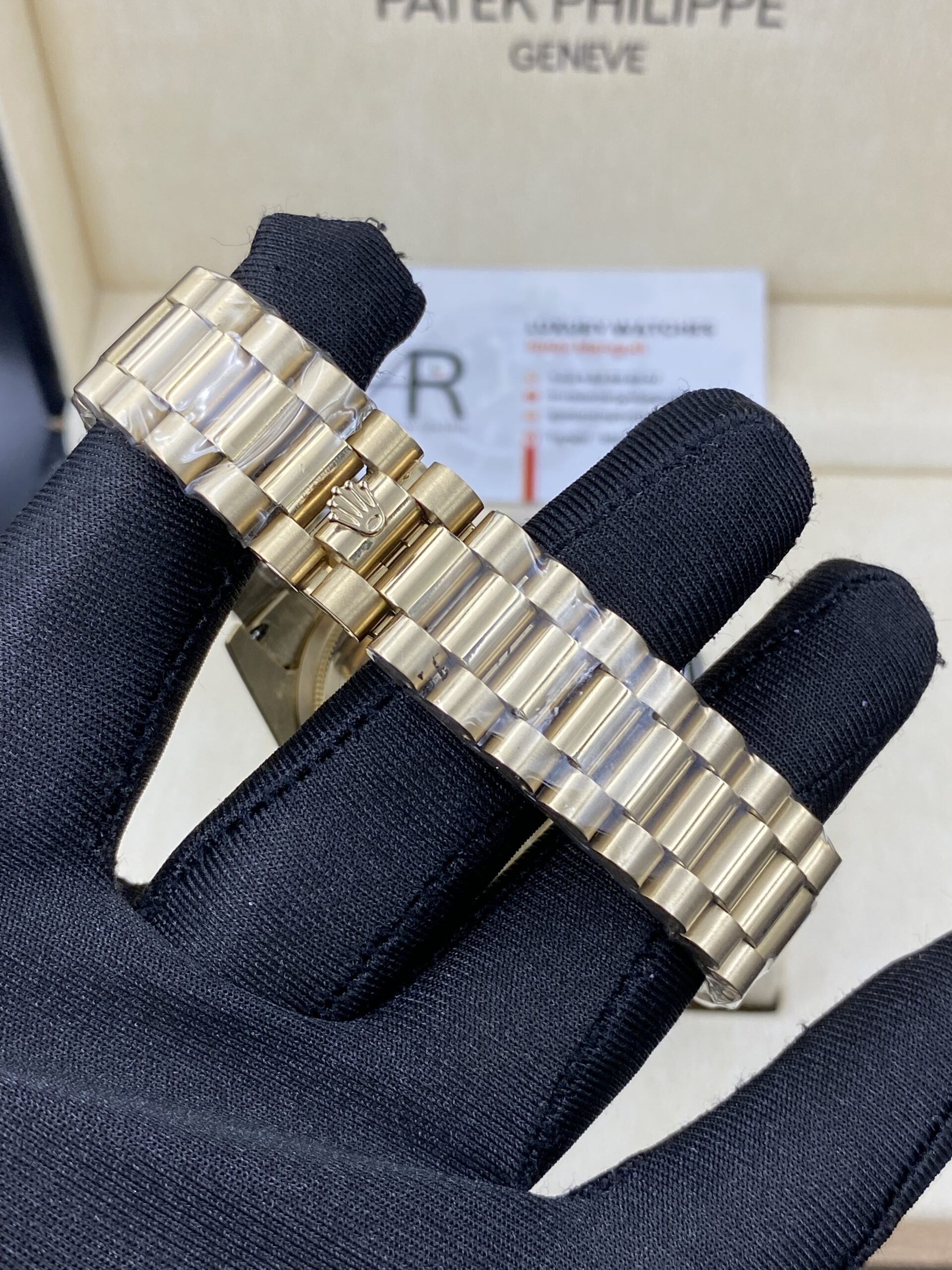 Rolex Day Date Full Gold Green Dial 36 mm