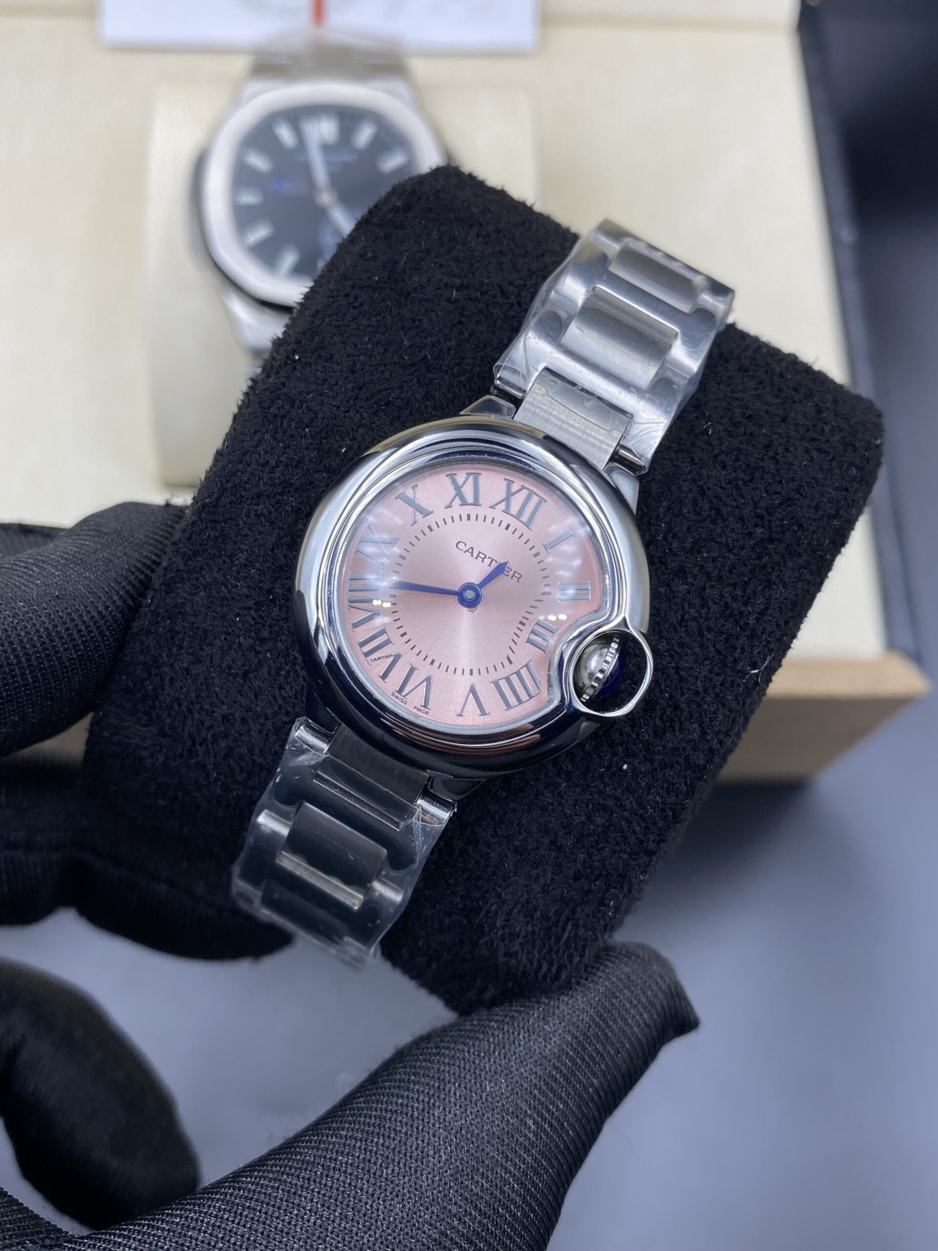 Cartier Ballon Bleu Pink Dial