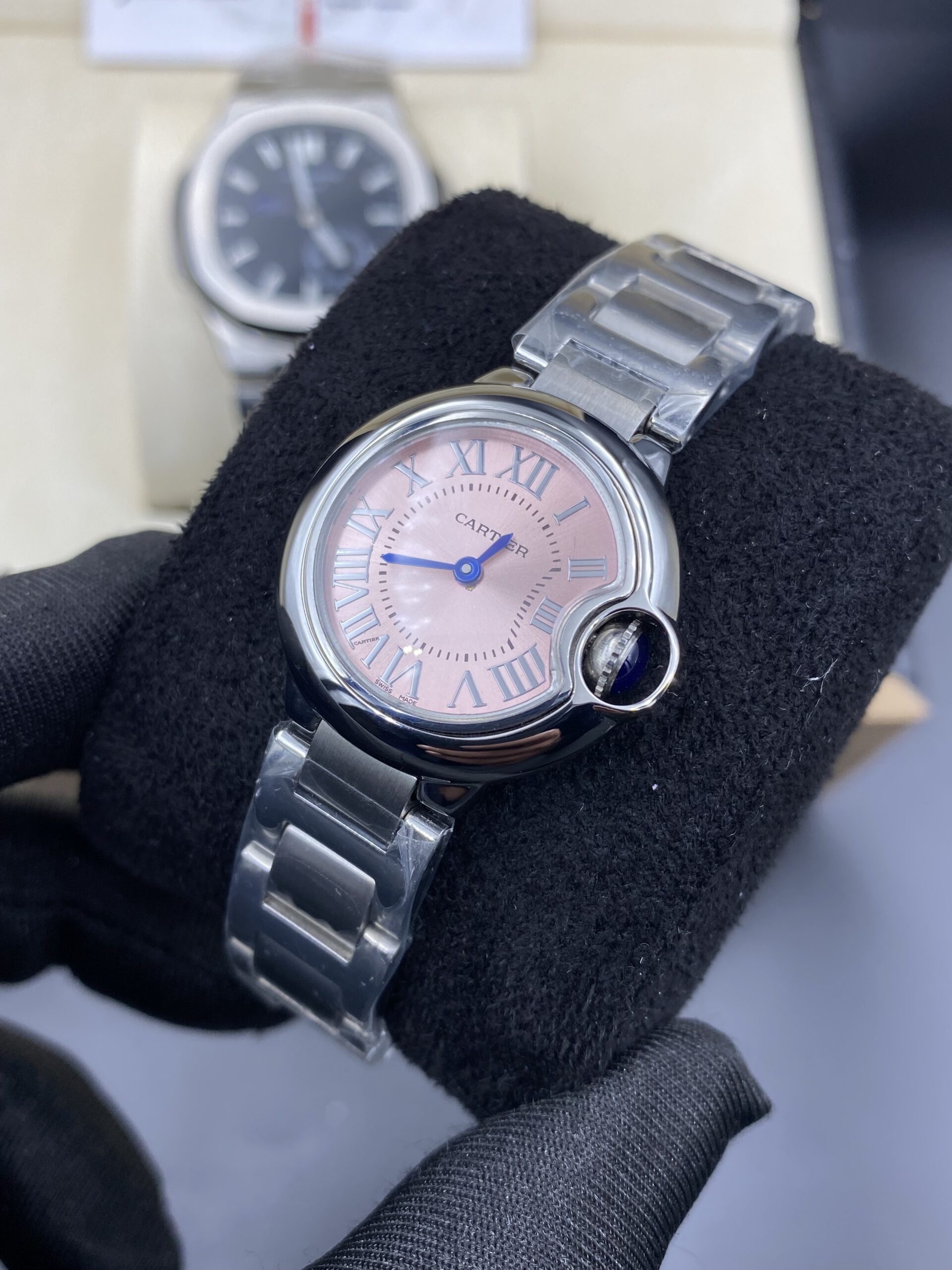Cartier Ballon Bleu Pink Dial