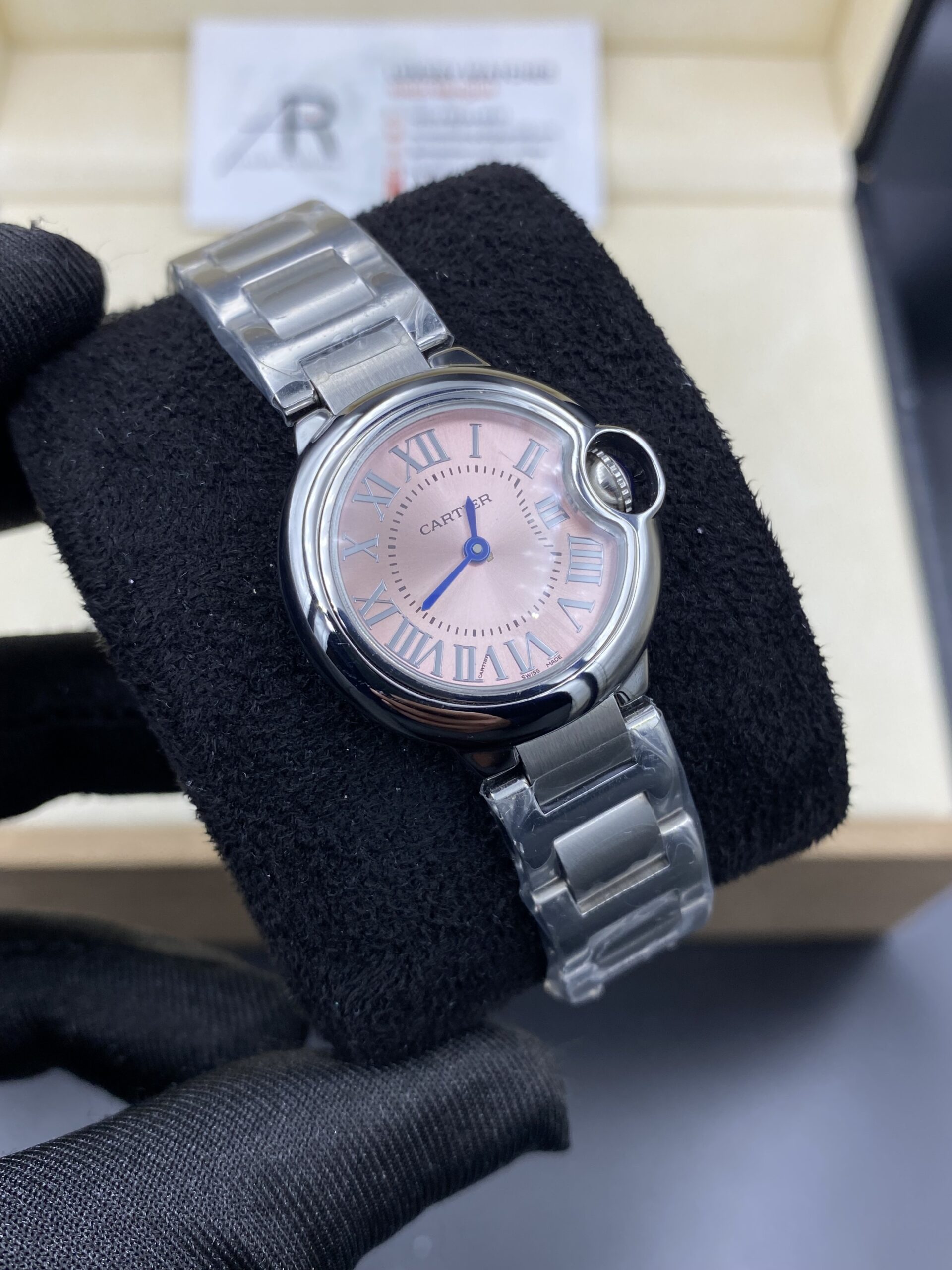 Cartier Ballon Bleu Pink Dial
