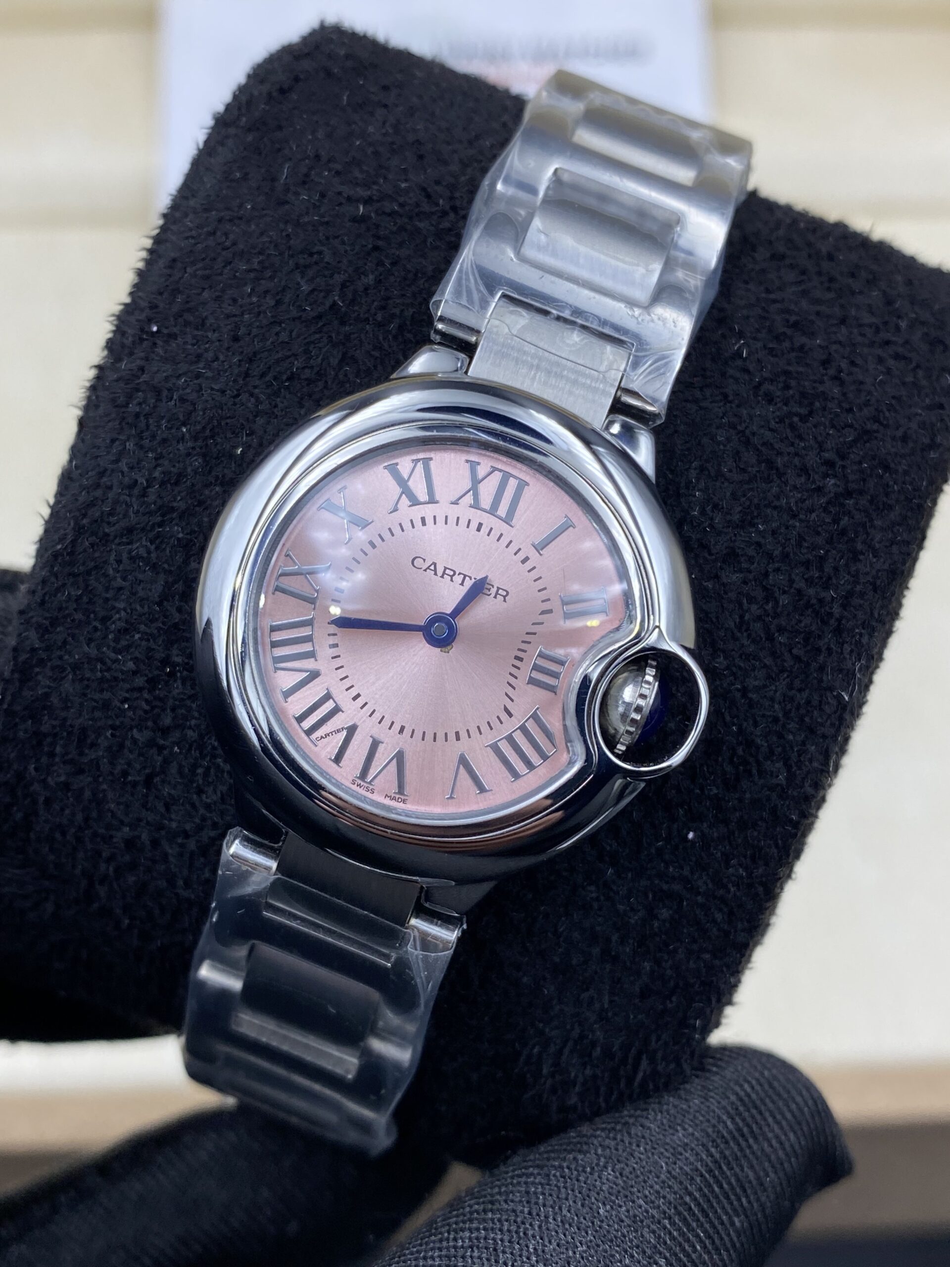 Cartier Ballon Bleu Pink Dial