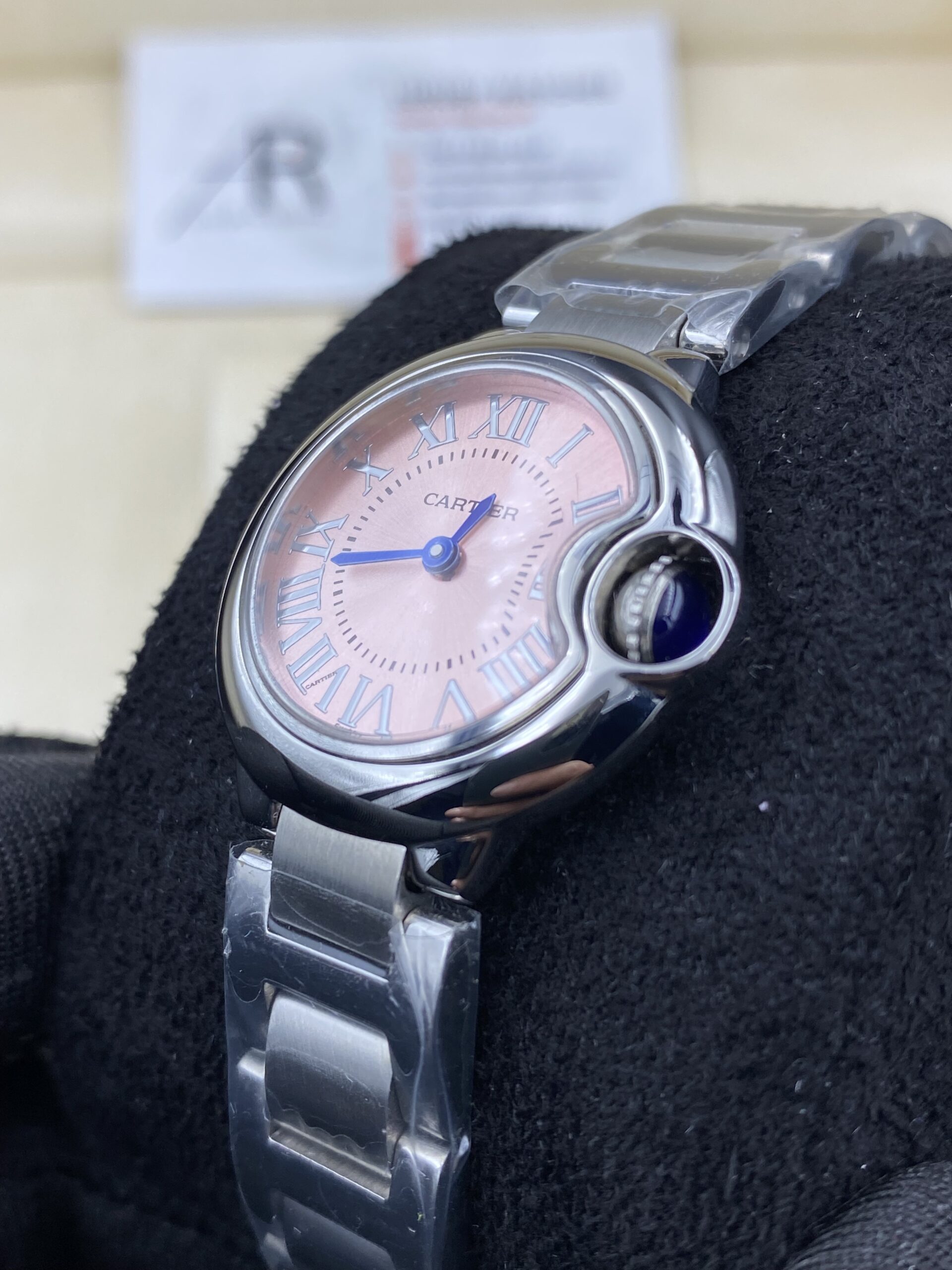 Cartier Ballon Bleu Pink Dial