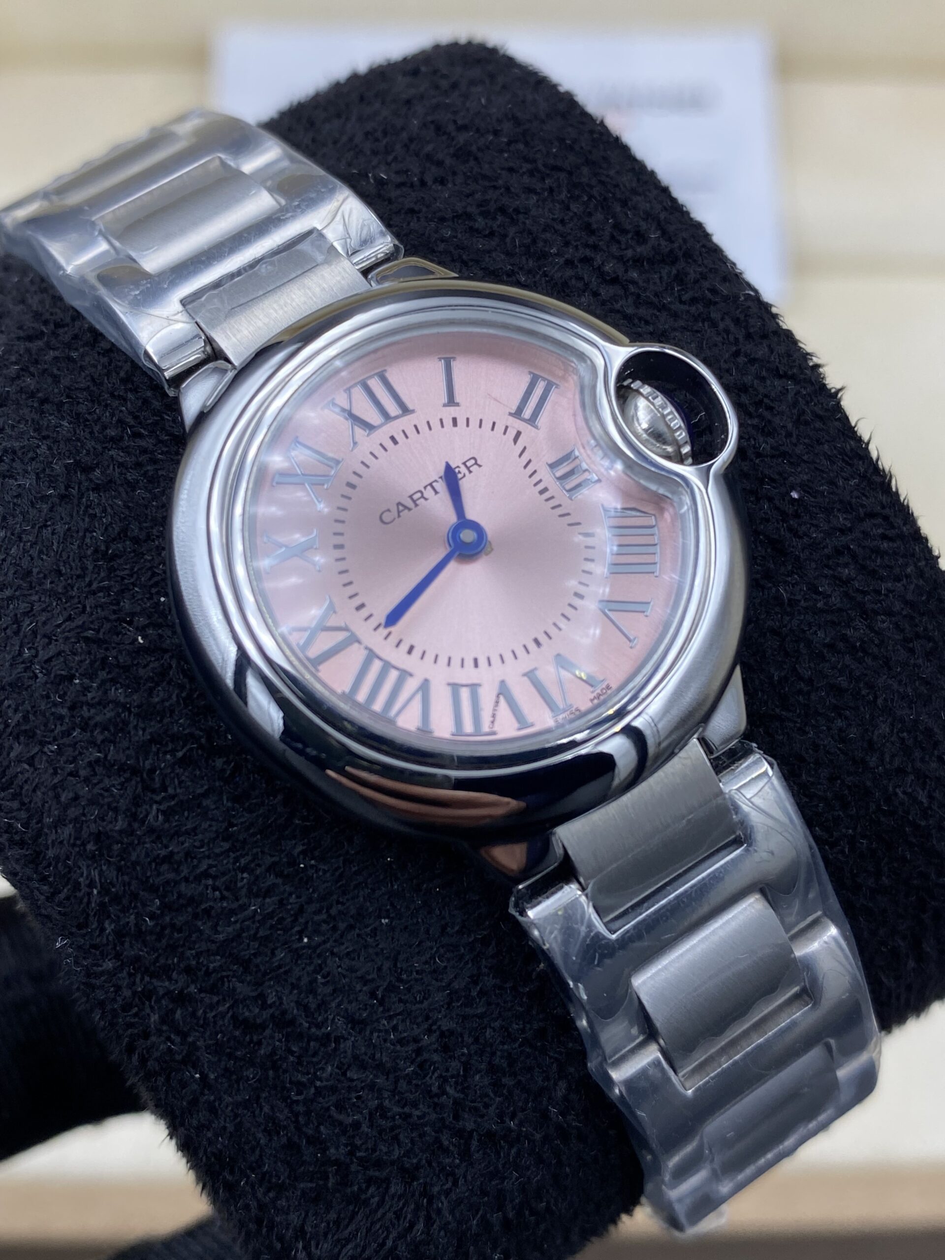Cartier Ballon Bleu Pink Dial