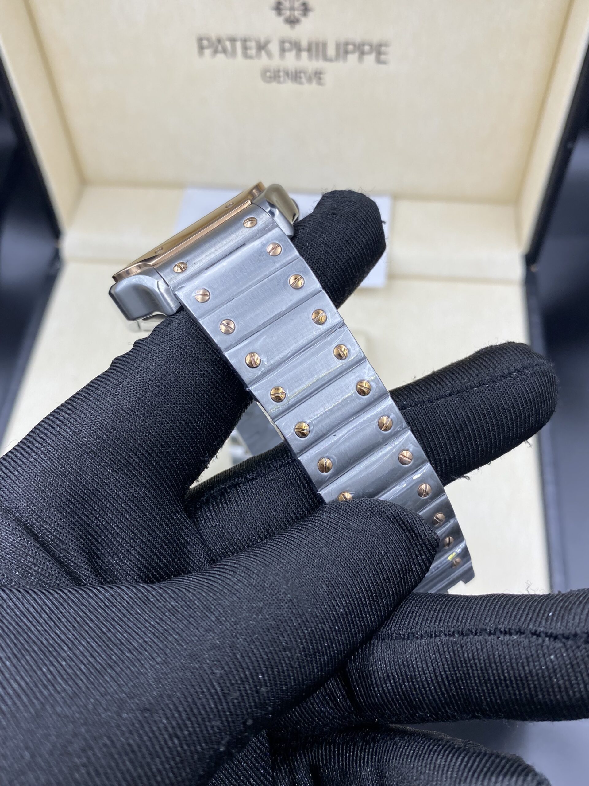 Cartier Santos Two Tone White Dial