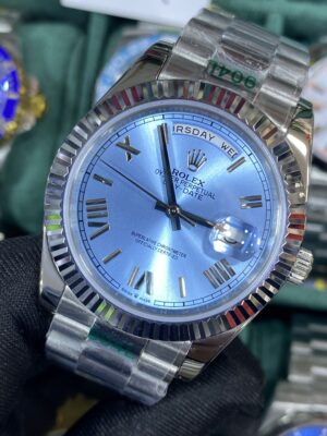 Rolex Day Date Bleu Dial 41 mm