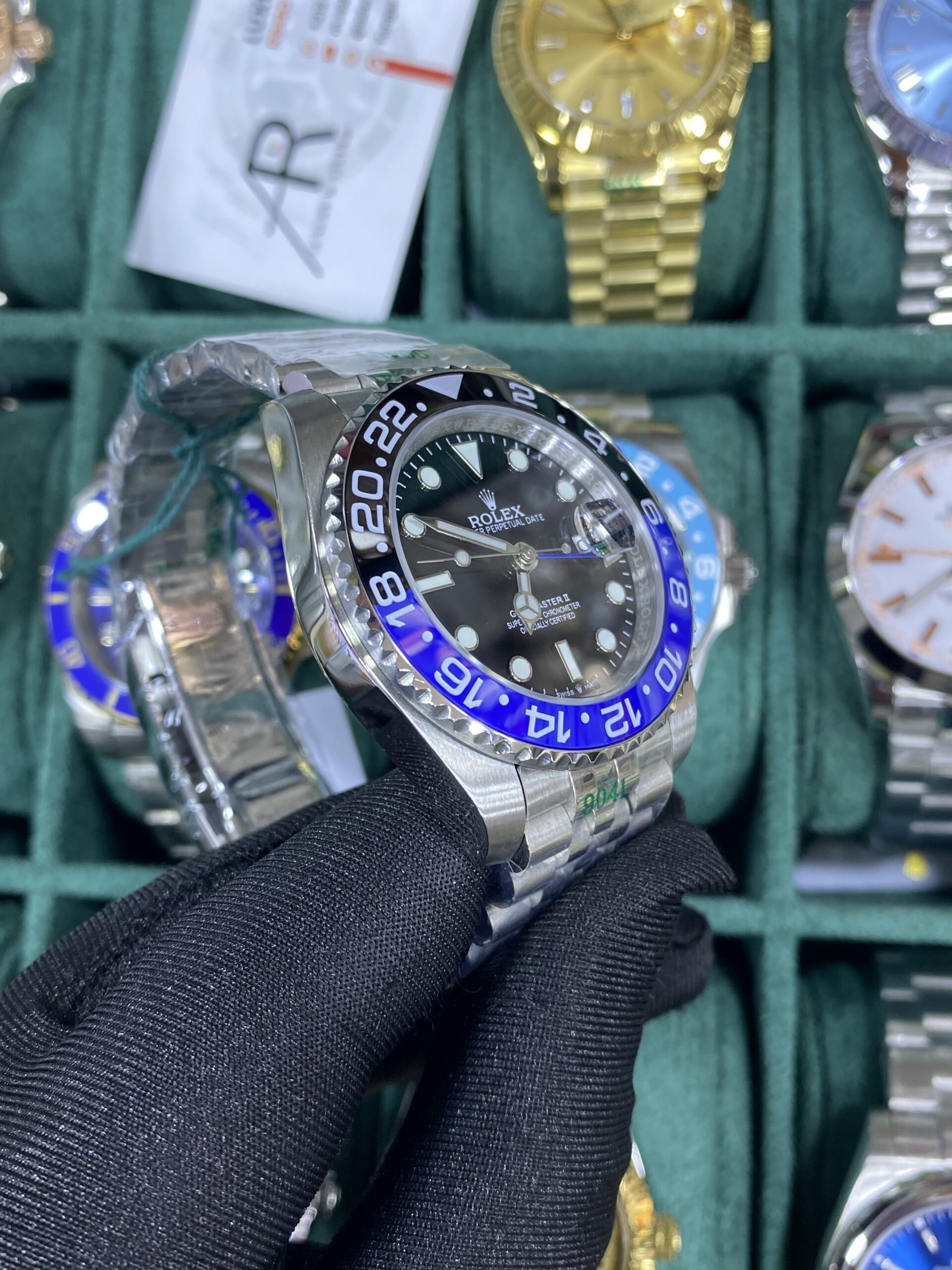 Rolex GMT Master 2 Batman Stainless Steel 40 mm