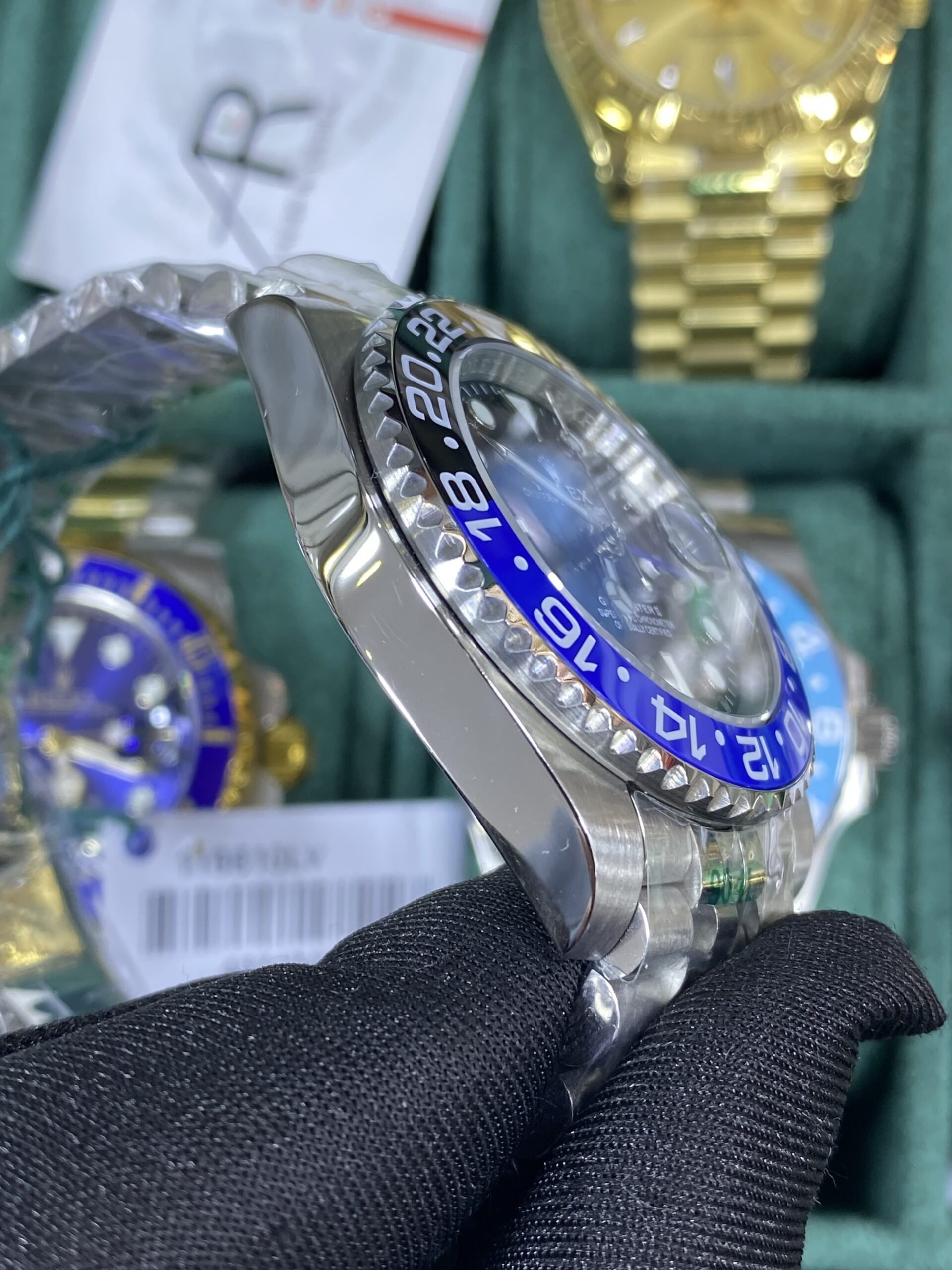 Rolex GMT Master 2 Batman Stainless Steel 40 mm