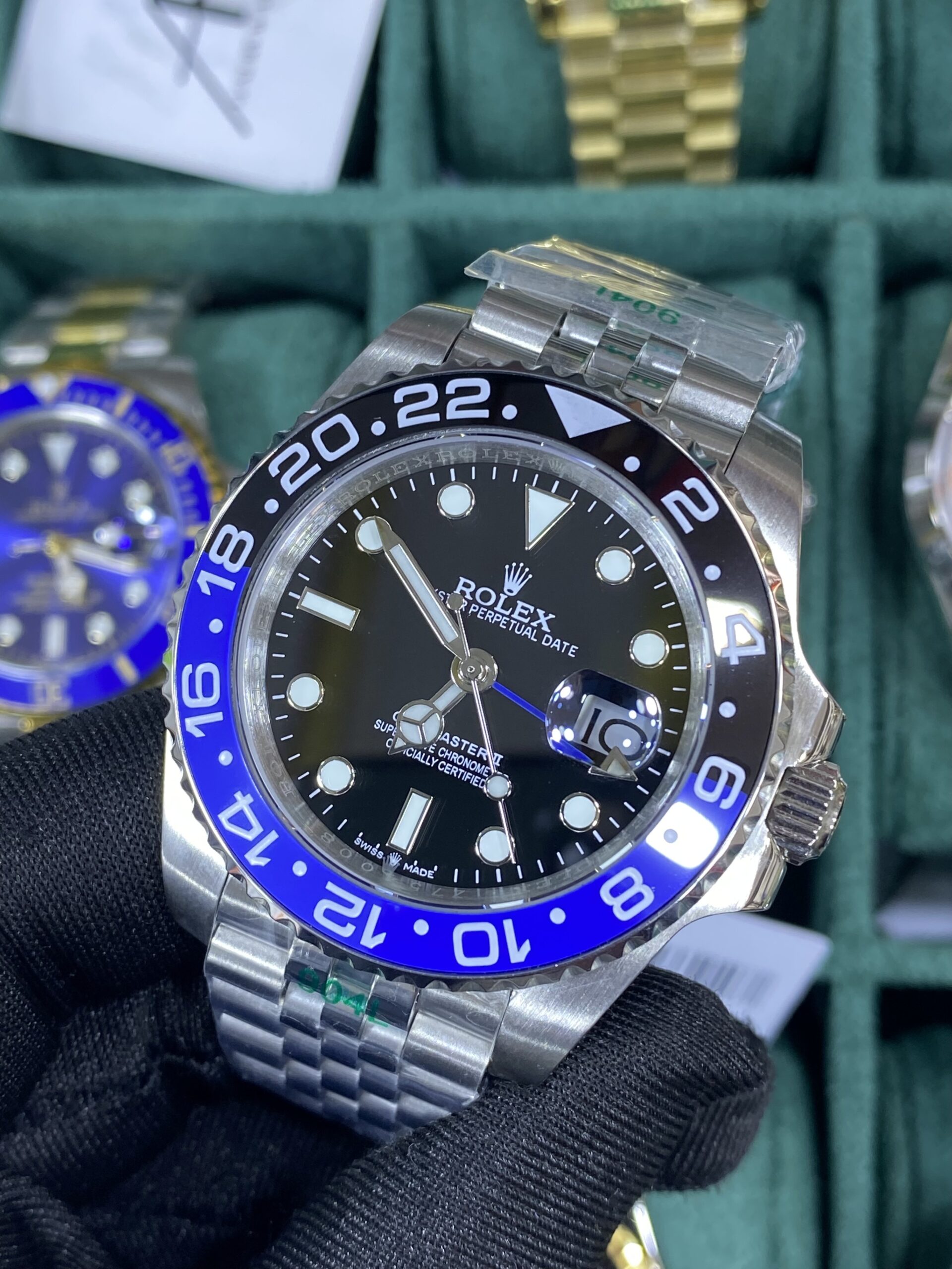 Rolex GMT Master 2 Batman Stainless Steel 40 mm