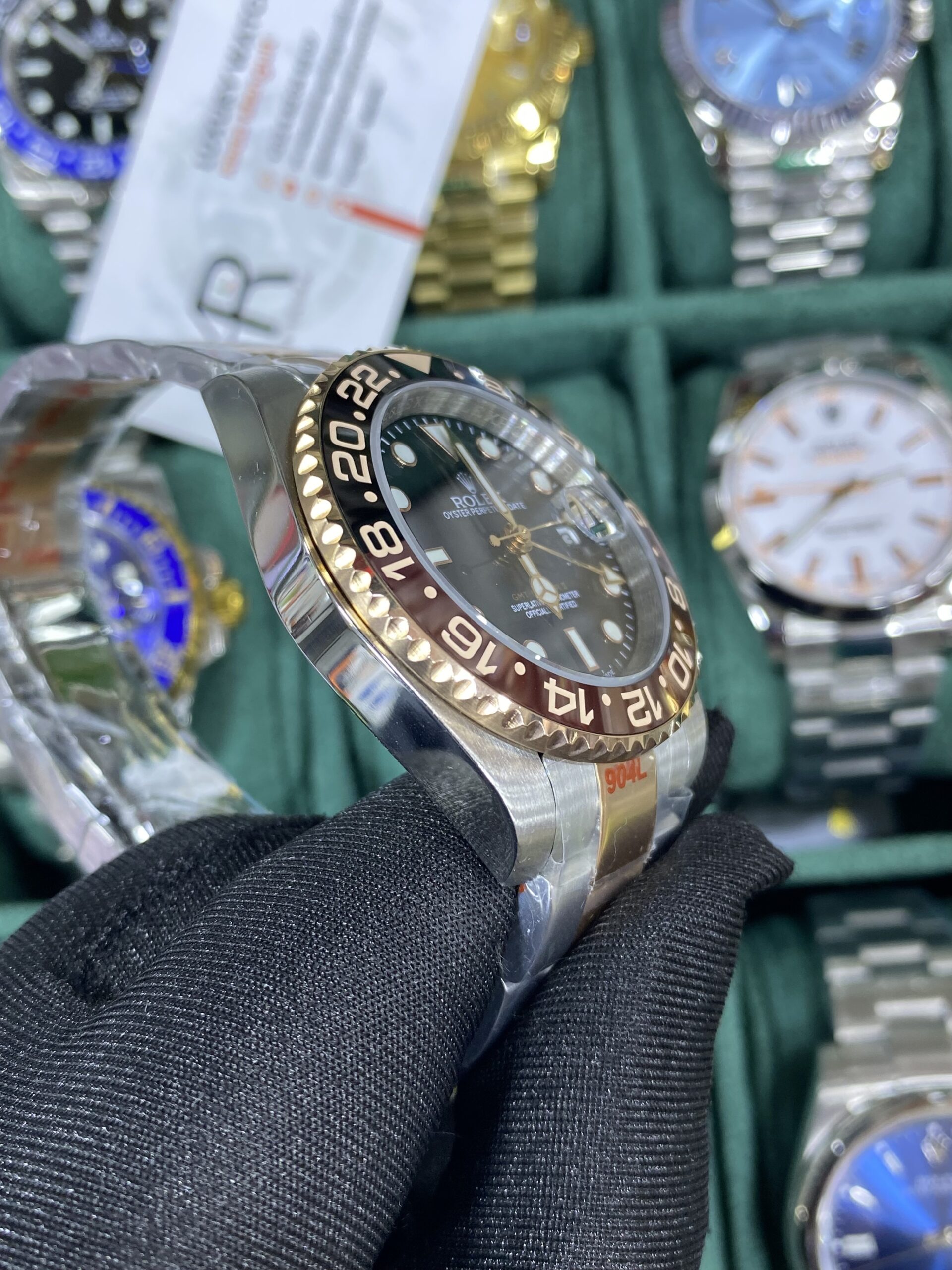 Rolex GMT Master 2 Rootbeer Stainless Steel 40 mm