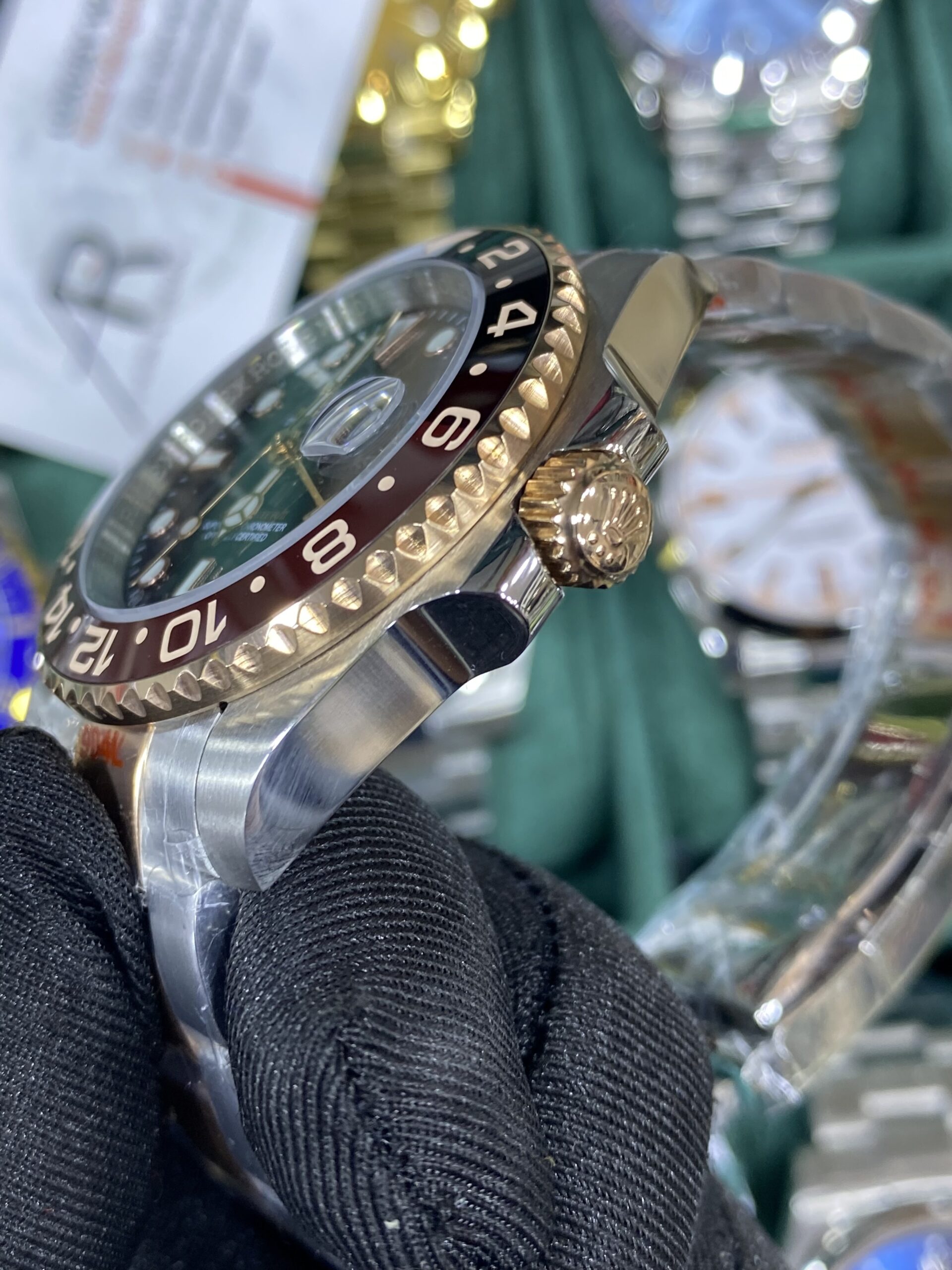 Rolex GMT Master 2 Rootbeer Stainless Steel 40 mm