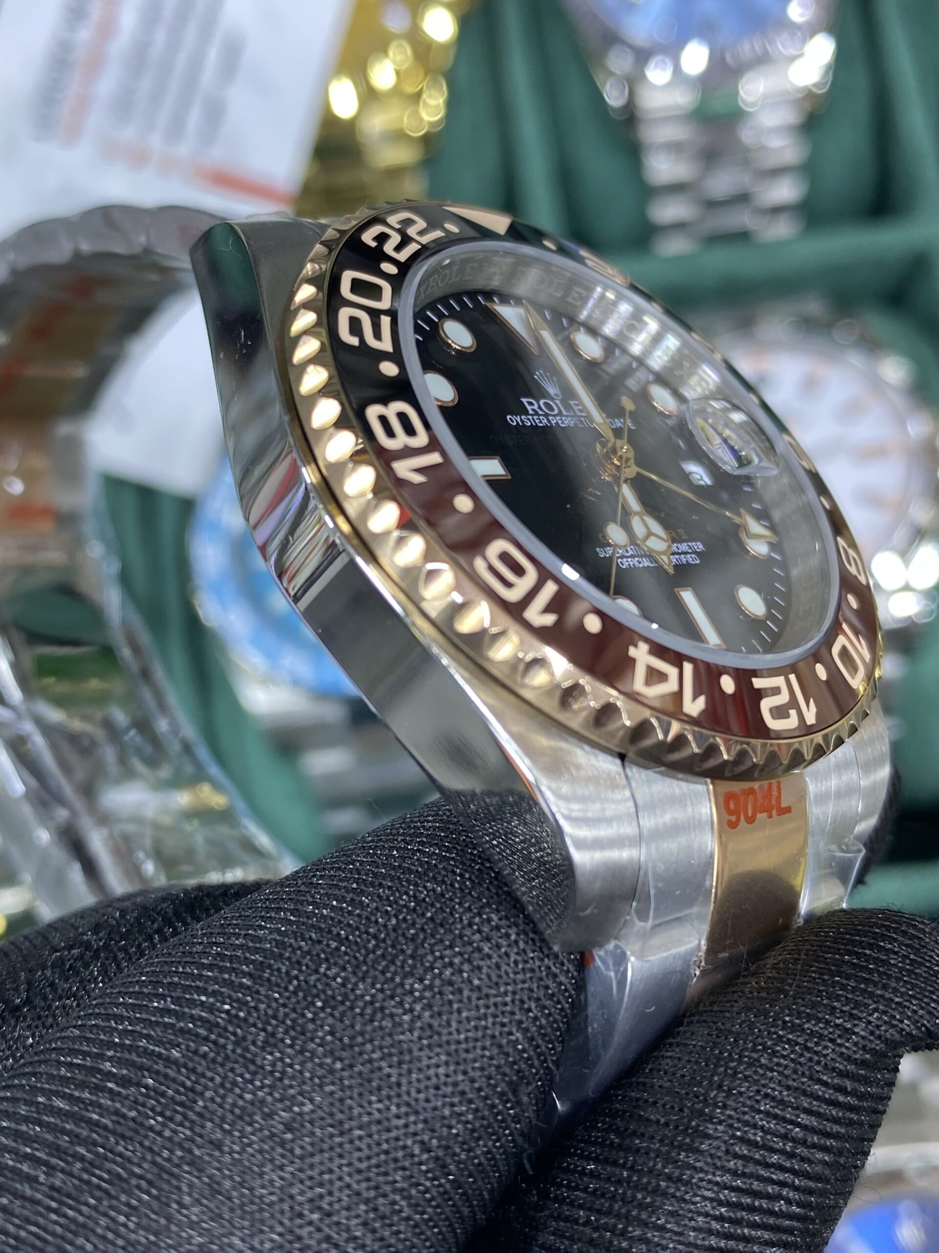 Rolex GMT Master 2 Rootbeer Stainless Steel 40 mm