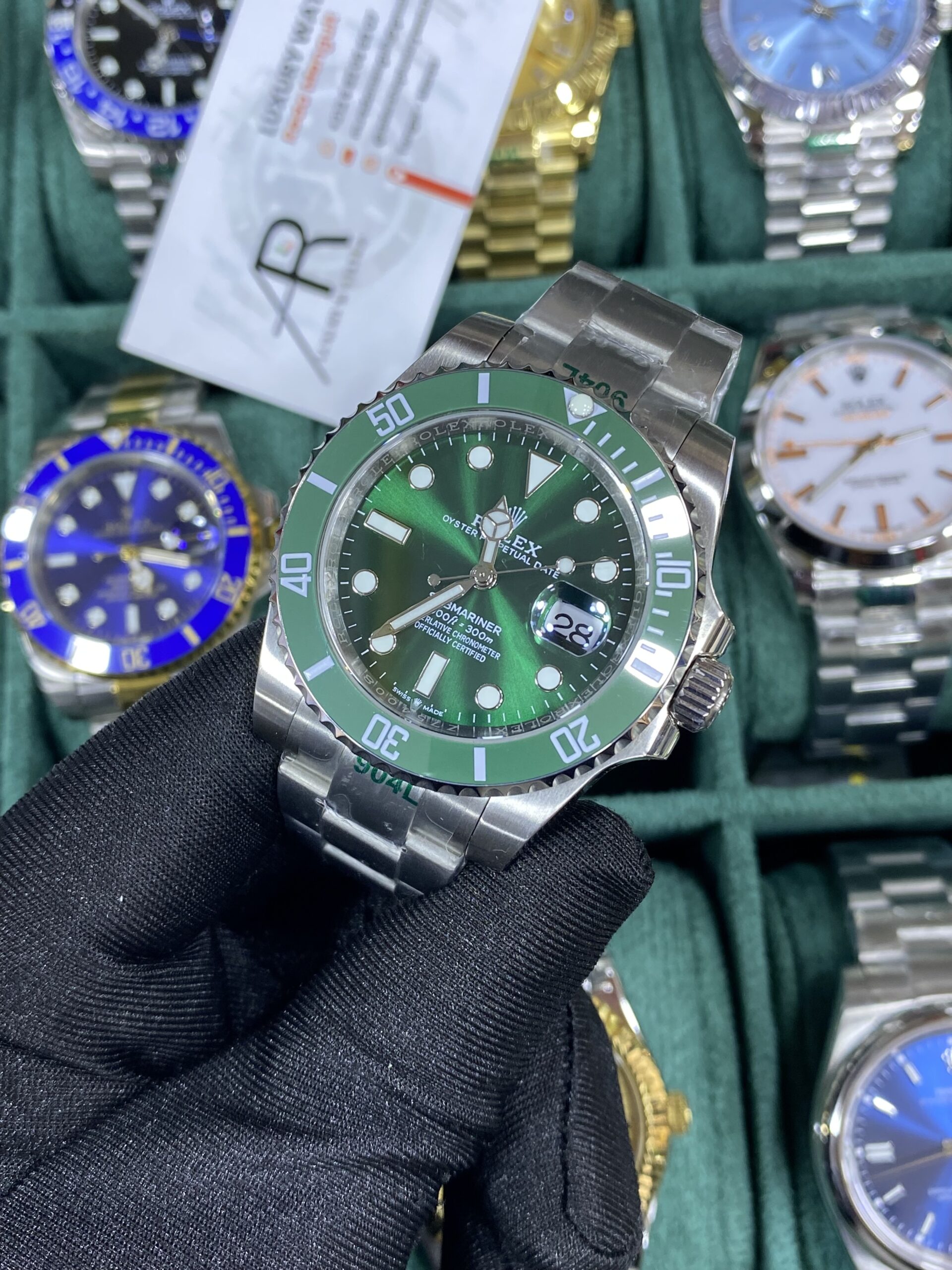 Rolex Submariner Hulk Stainless Steel Green Dial 40 mm