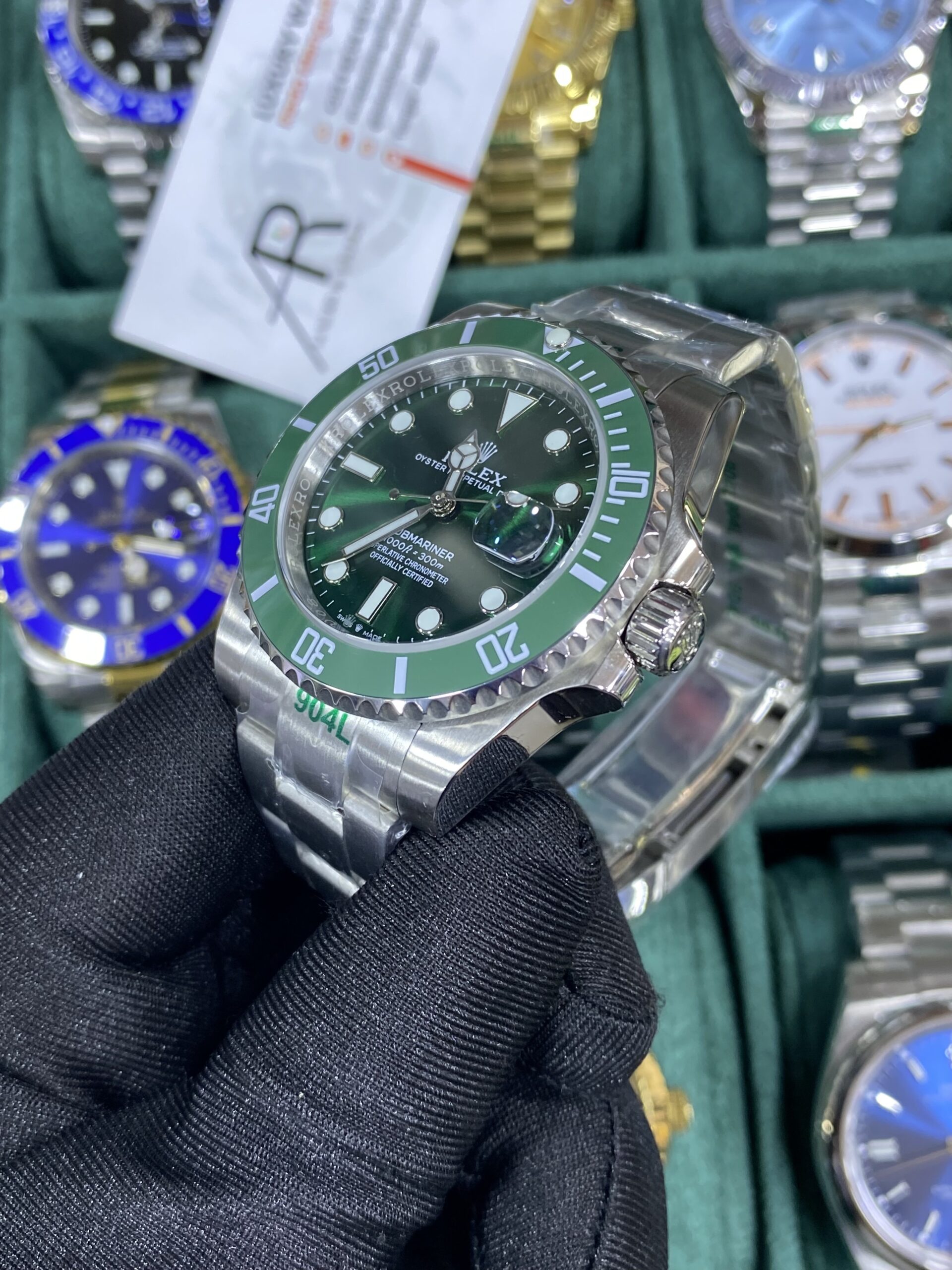 Rolex Submariner Hulk Stainless Steel Green Dial 40 mm