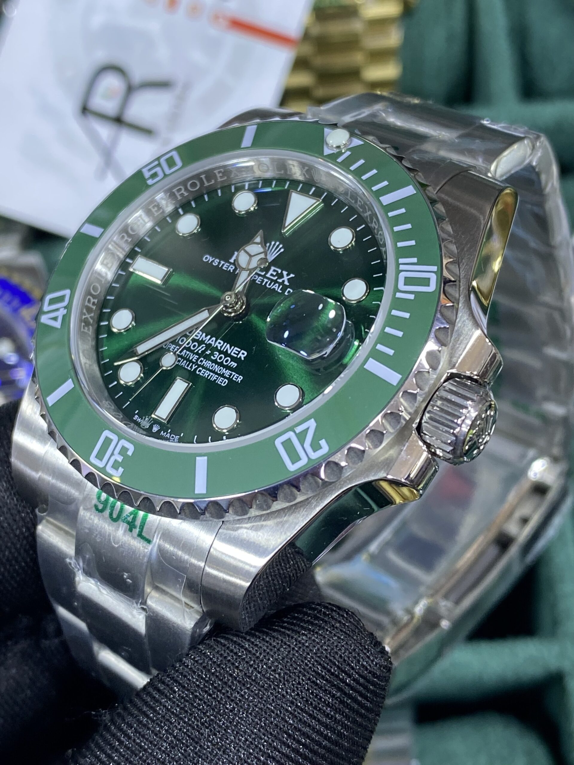 Rolex Submariner Hulk Stainless Steel Green Dial 40 mm