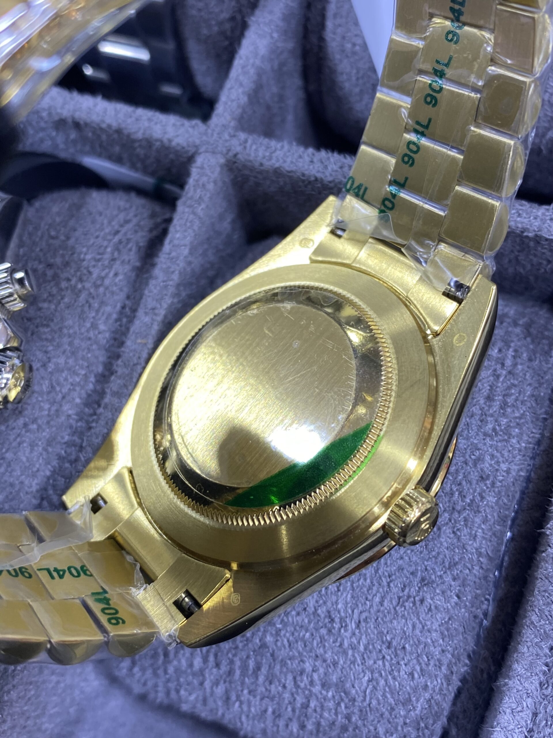 Rolex Day Date Gold Green Dial 41 mm