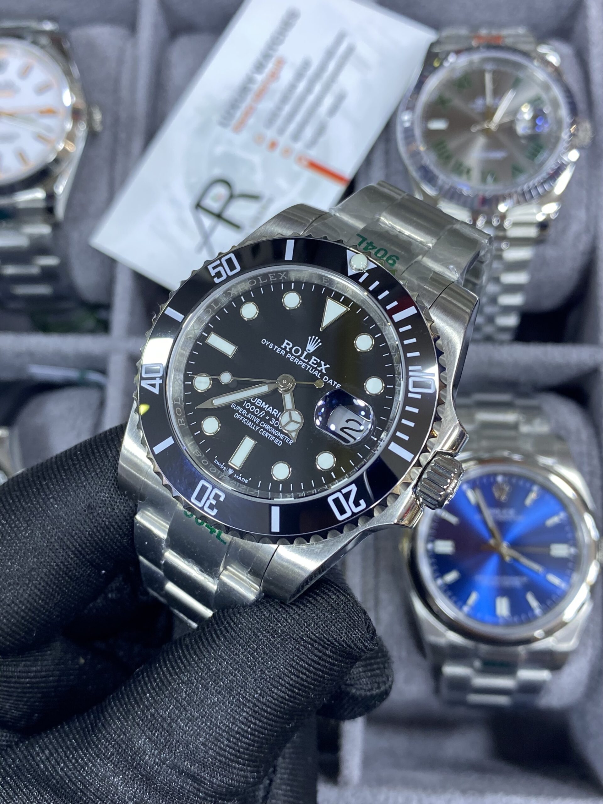 Rolex Submariner Stainless Steel Black Dial 40 mm