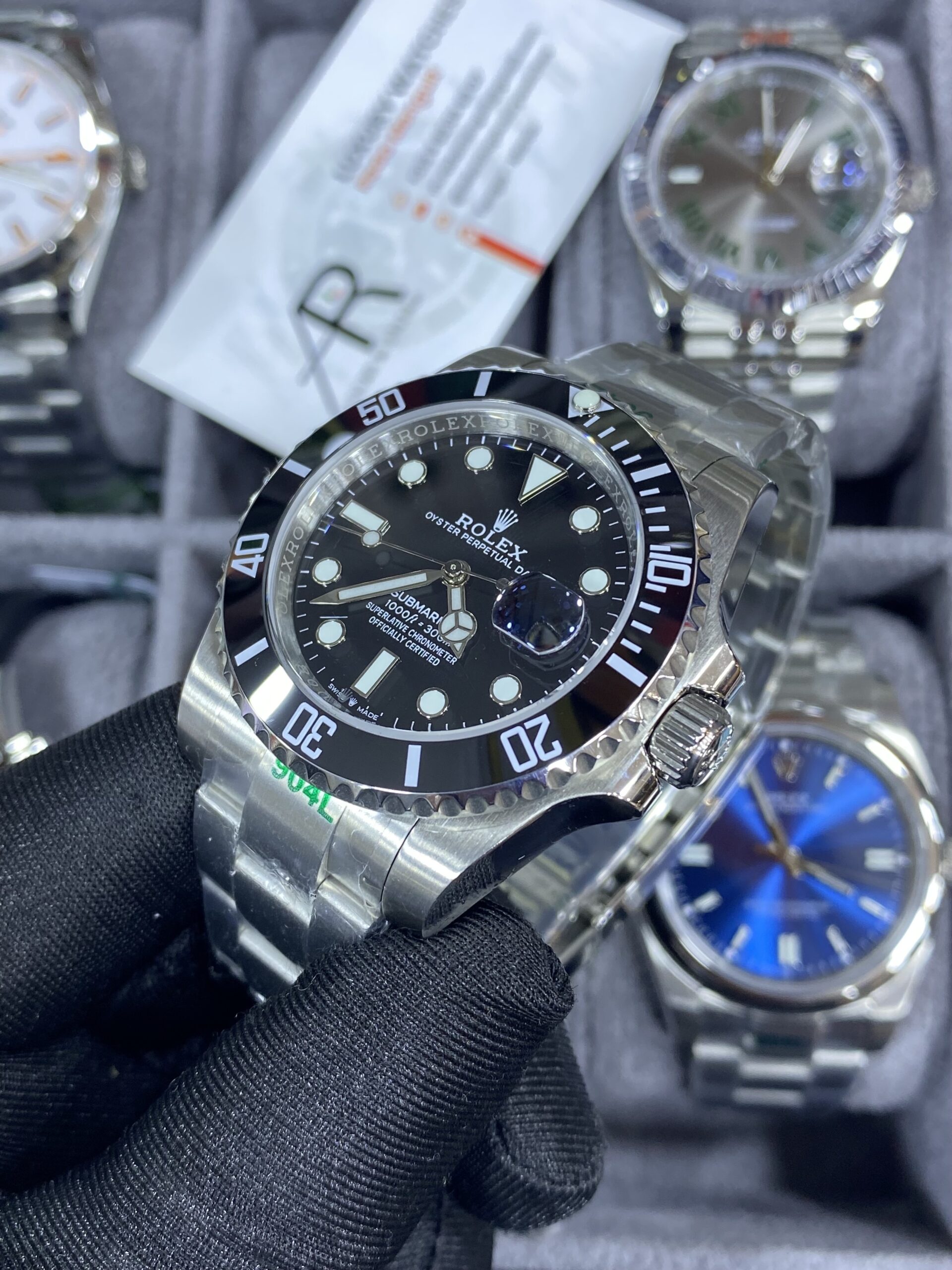 Rolex Submariner Stainless Steel Black Dial 40 mm
