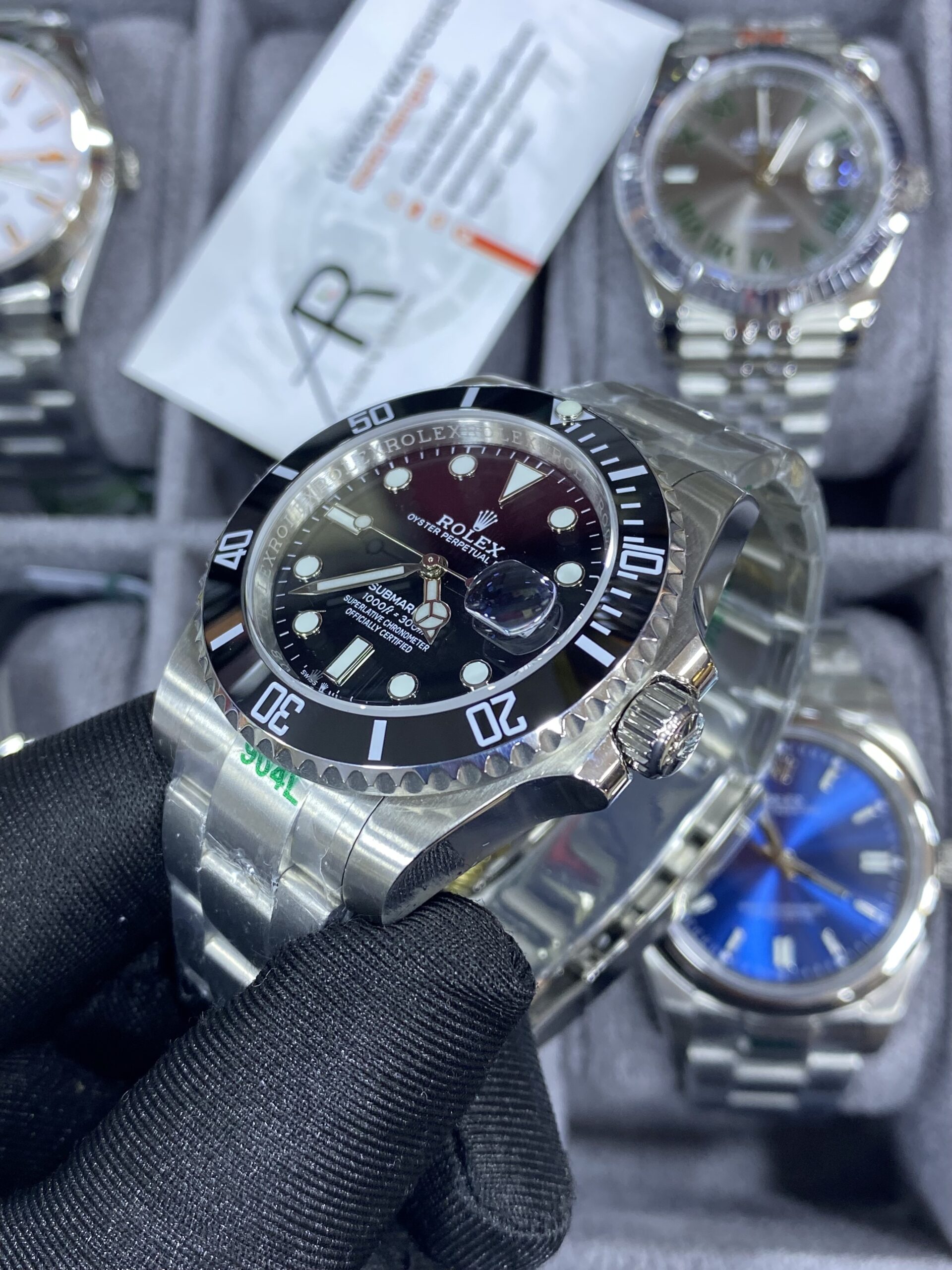 Rolex Submariner Stainless Steel Black Dial 40 mm