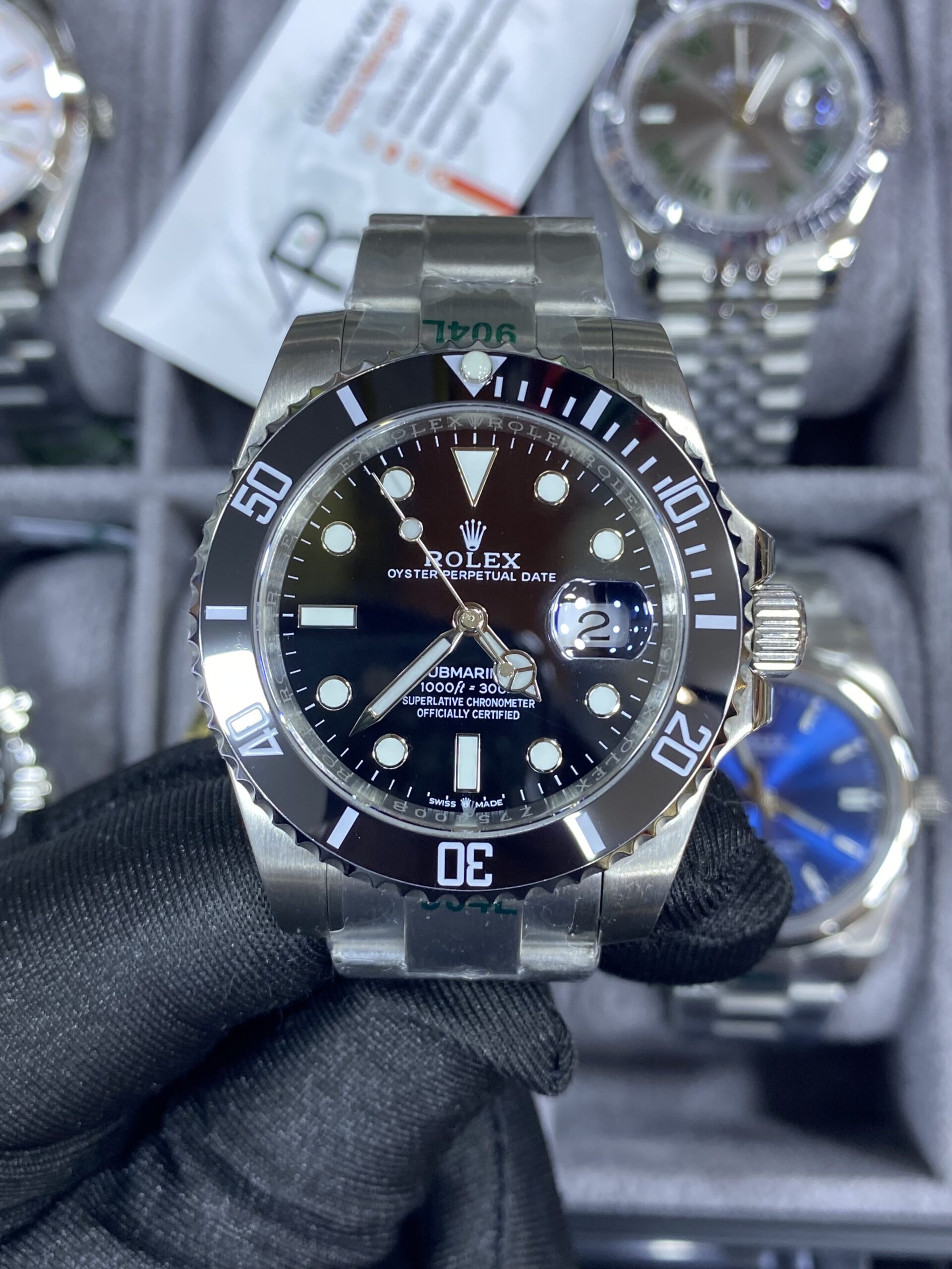 Rolex Submariner Stainless Steel Black Dial 40 mm