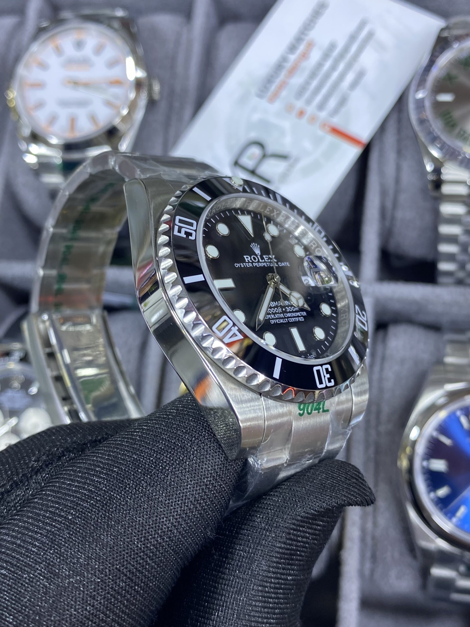 Rolex Submariner Stainless Steel Black Dial 40 mm