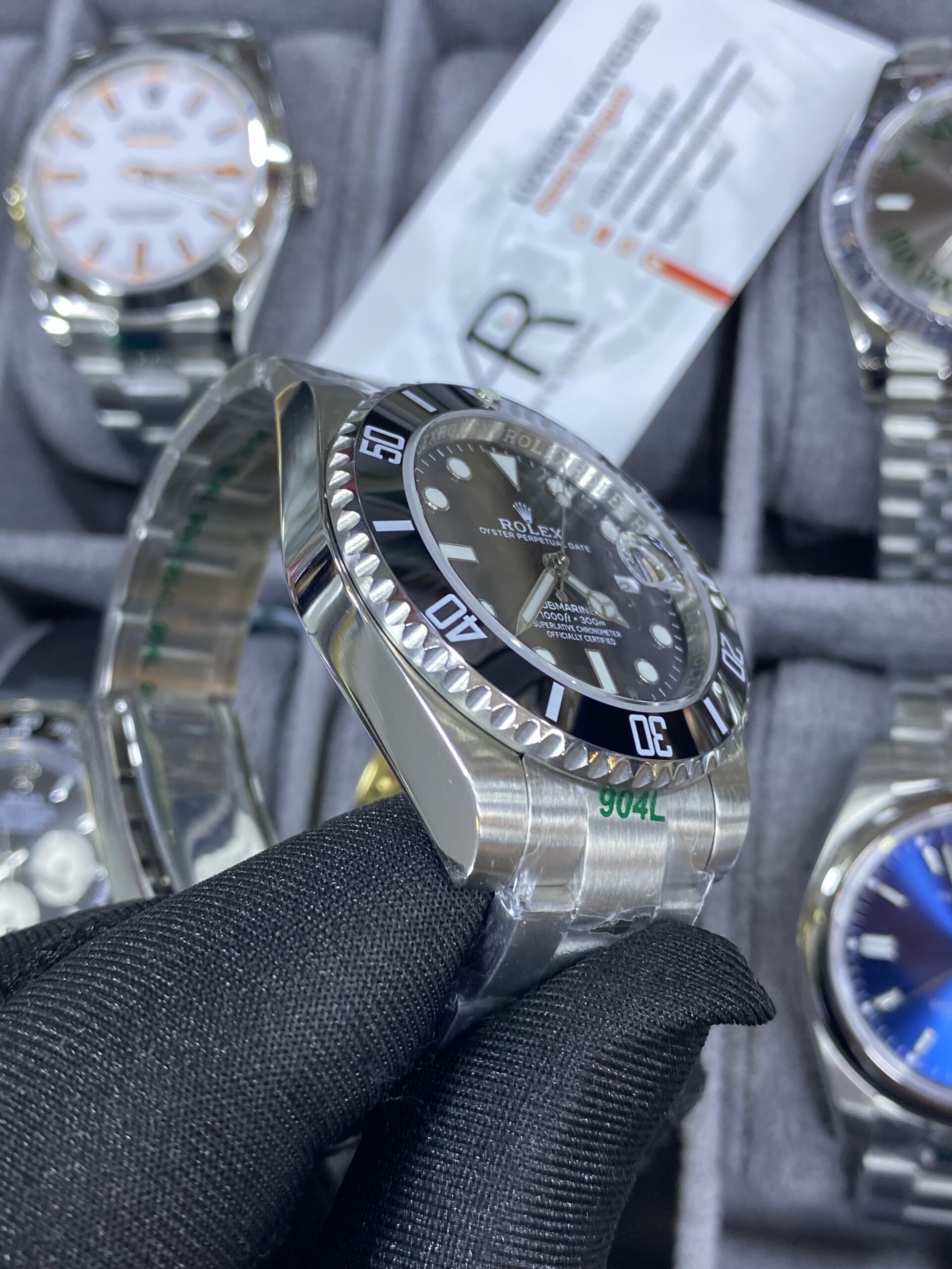 Rolex Submariner Stainless Steel Black Dial 40 mm