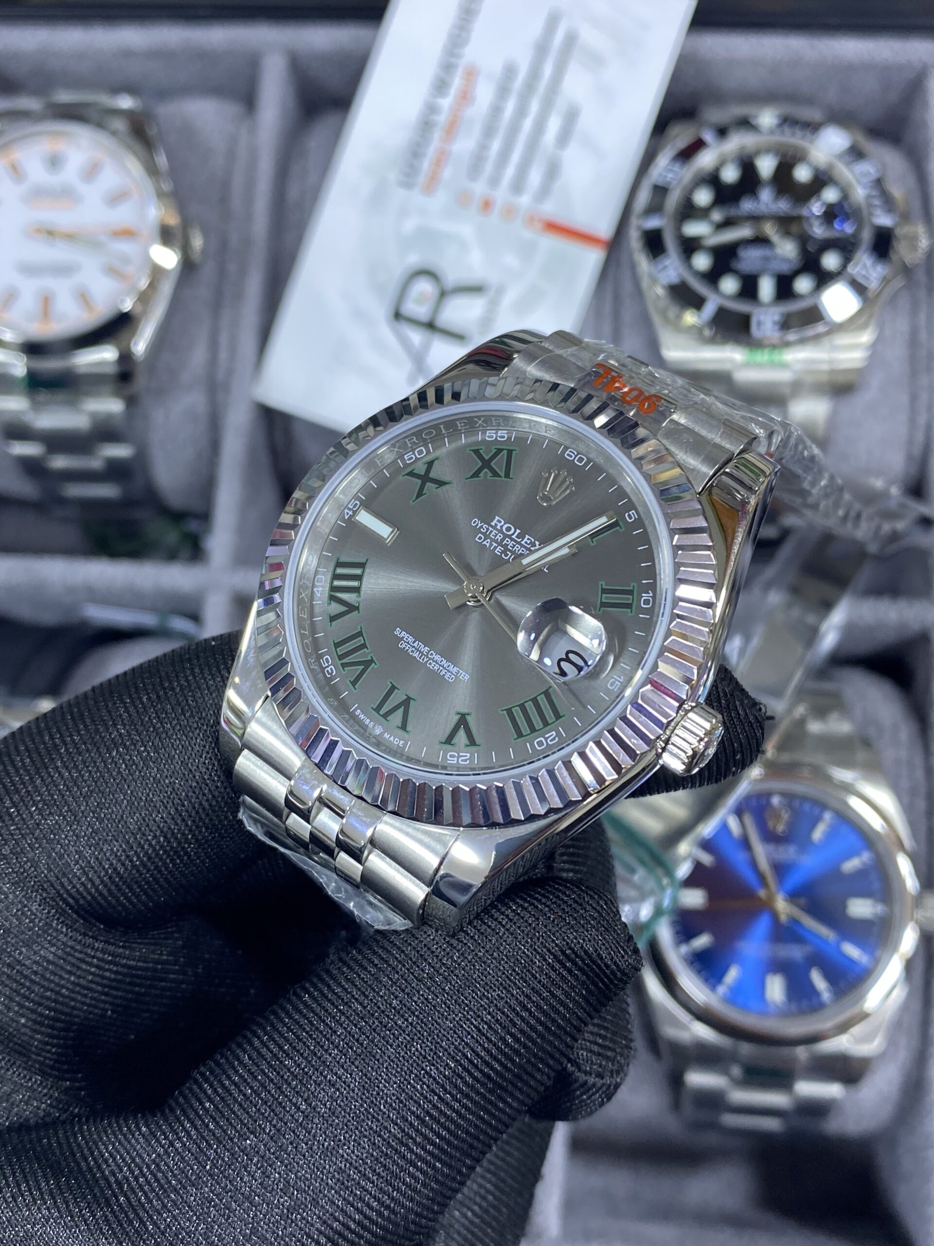 Rolex Date Just Wimbledon 41 mm