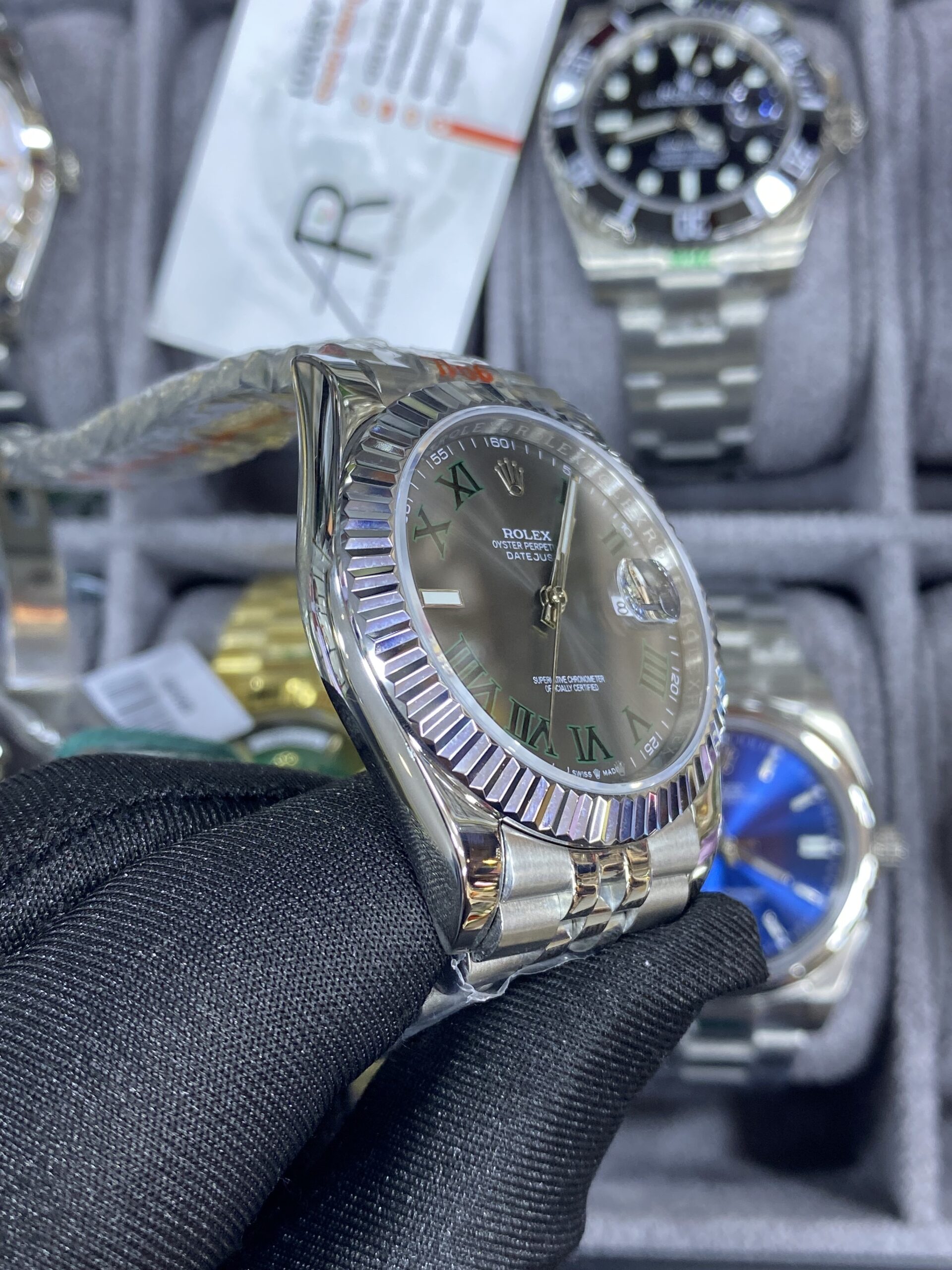 Rolex Date Just Wimbledon 41 mm