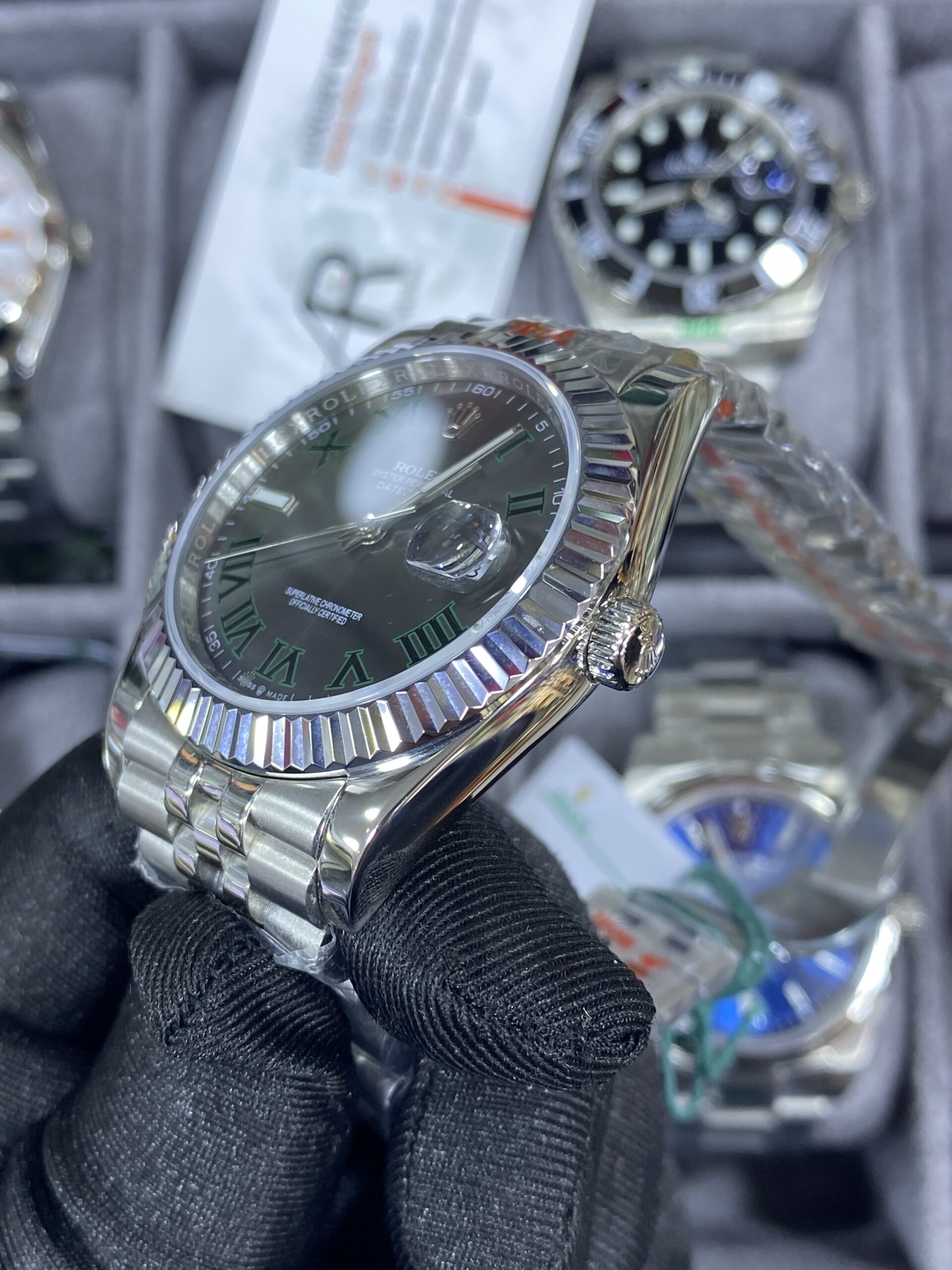 Rolex Date Just Wimbledon 41 mm