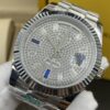 Rolex Day Date Stainless Steel Diamonds Dial 41 mm