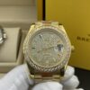 Rolex Day Date Gold Diamonds Dial 41 mm