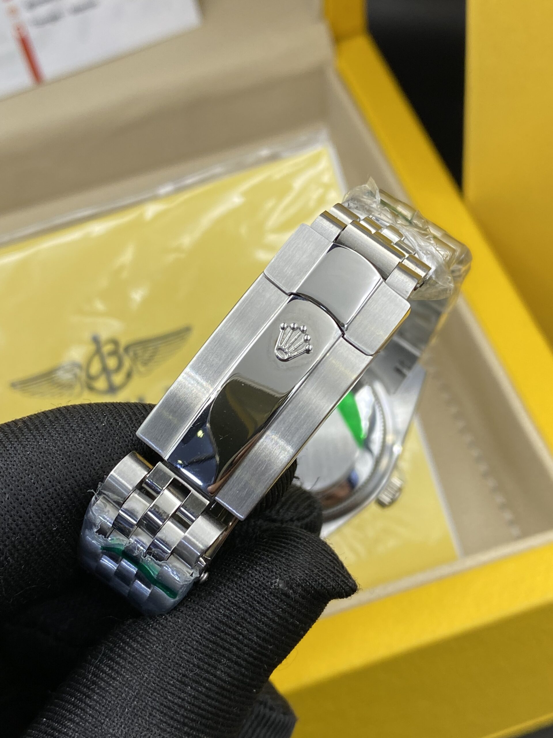 Rolex Date Just Black Dial 31 mm